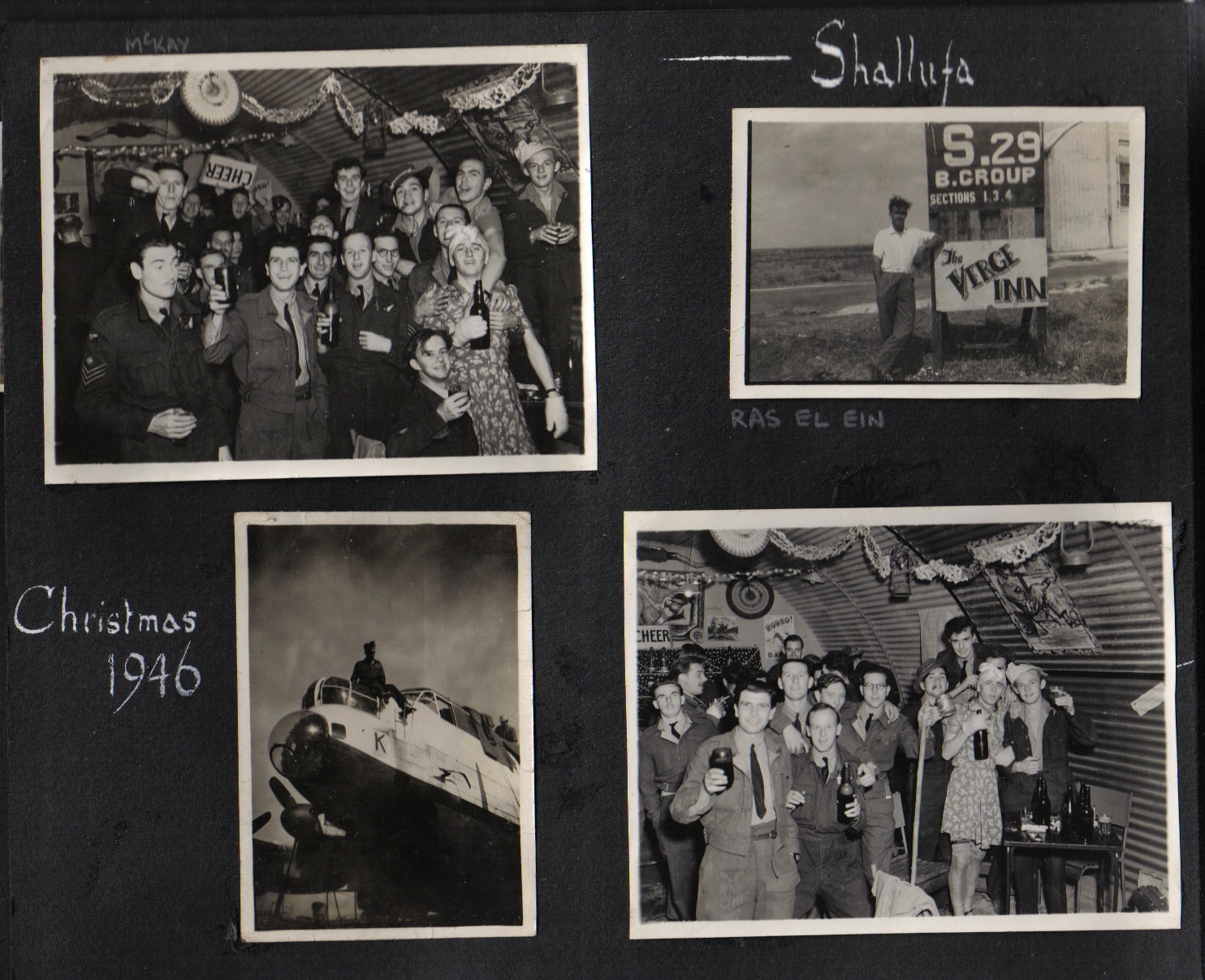 1946 page from Mick's album