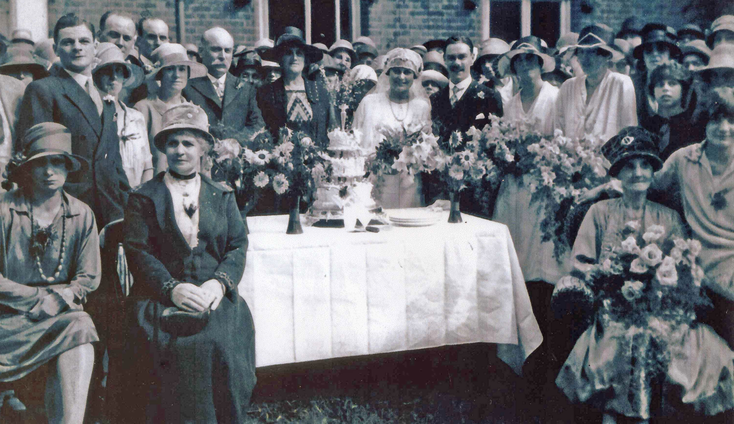 Marriage of Vashti Winifred Burridge to Francis G Murrell 1927