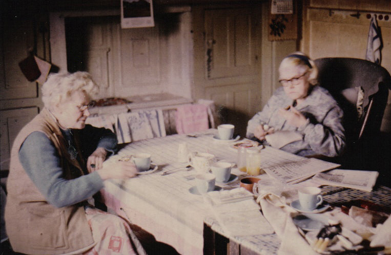 Hettie and Grandma c1961