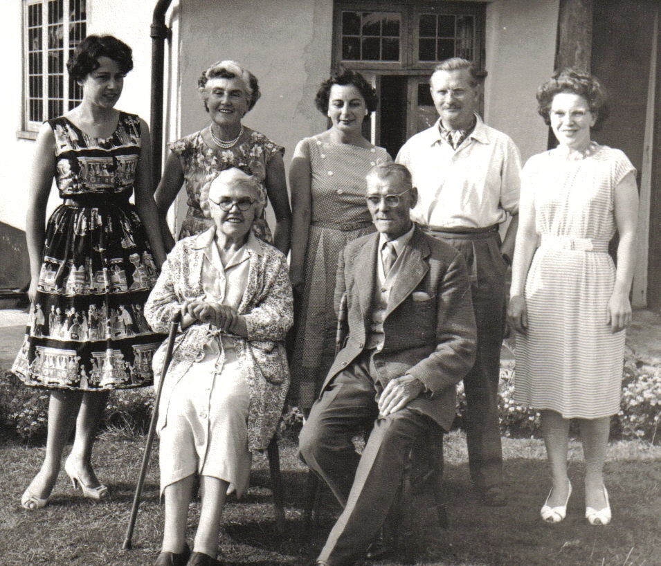 Family group at Raydon 1960
